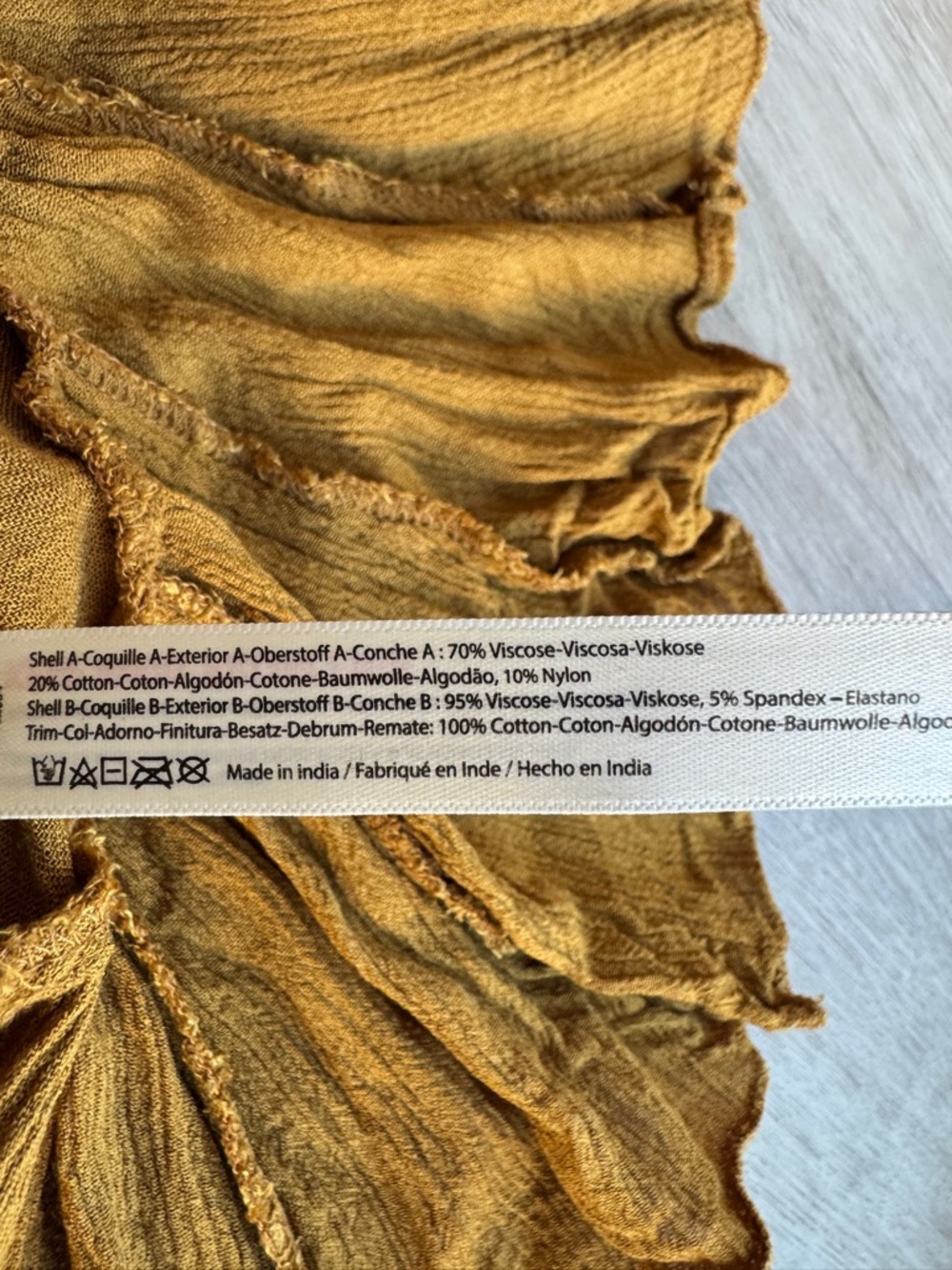 Free People Womens Adella Slip Dress Golden Yellow Lace Fairy Dress XS - Picture 5 of 11